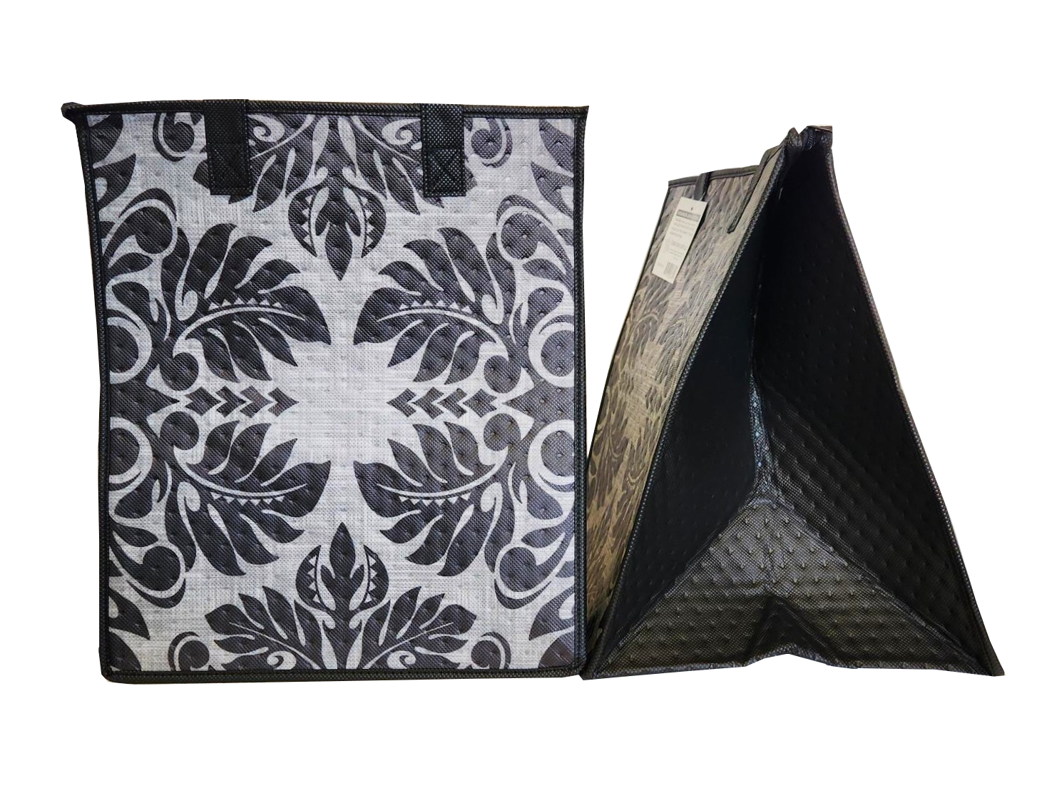 Tropical Paper Garden - Insulated Large Bag - ULUIKI GREY LRG
