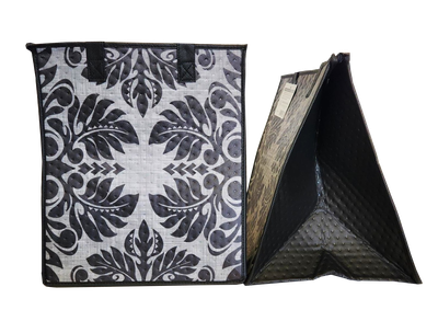 Tropical Paper Garden - Insulated Large Bag - ULUIKI GREY LRG