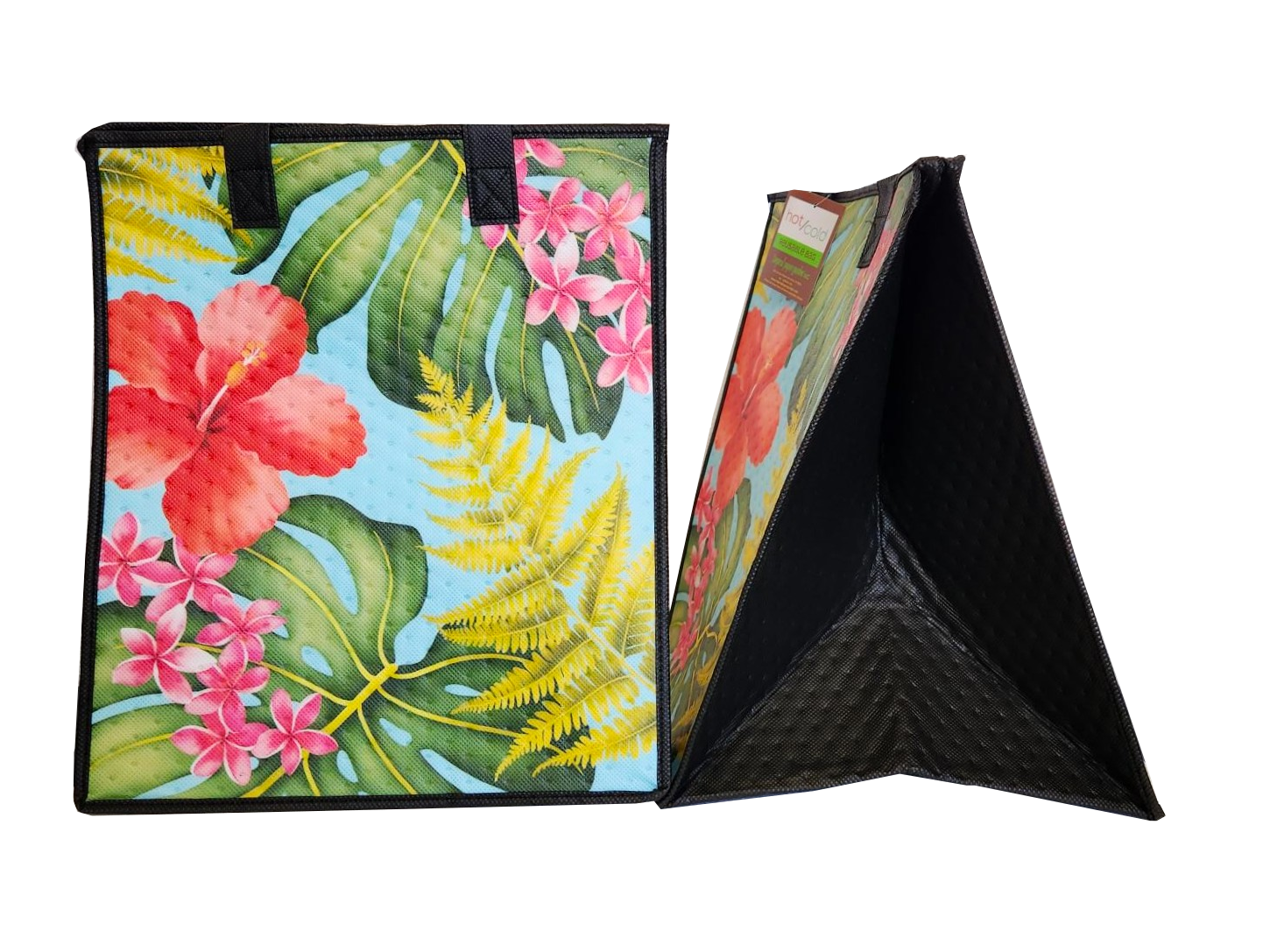 Tropical Paper Garden - Insulated Large Bag - WALLFLOWER SKY LRG