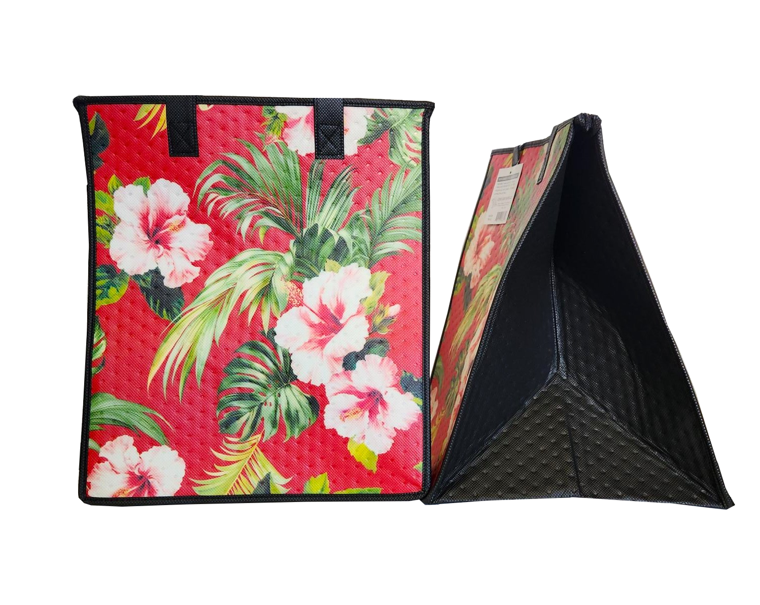 Tropical Paper Garden - Insulated Large Bag - NONFICTION RED LRG