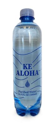 Ke Aloha Water 16.9oz. (500ml)