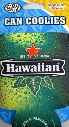 Insulated Can Coolie - Live Aloha Hawaiian
