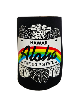 Insulated Can Coolie - License Plate