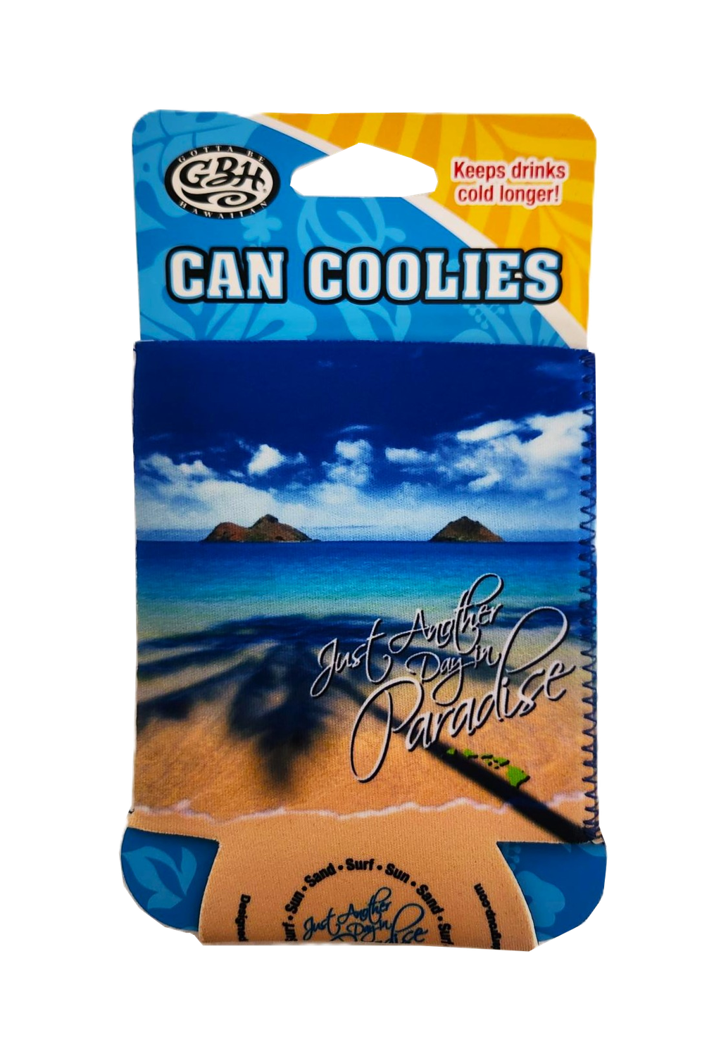 Insulated Can Coolie - Day In Paradise