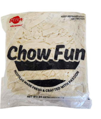 Sun Noodle Chow Fun Noodles 4lb.