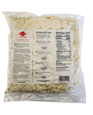 Sun Noodle Chow Fun Noodles 4lb.