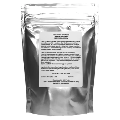 NOH Chinese Fried Rice 3lb Bulk