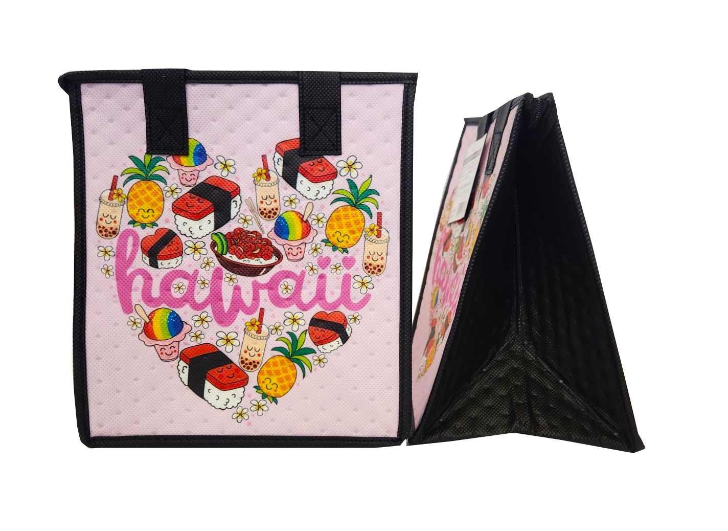 Tropical Paper Garden - Insulated Small Bag - HEART OF HAWAII LT PURPLE PET