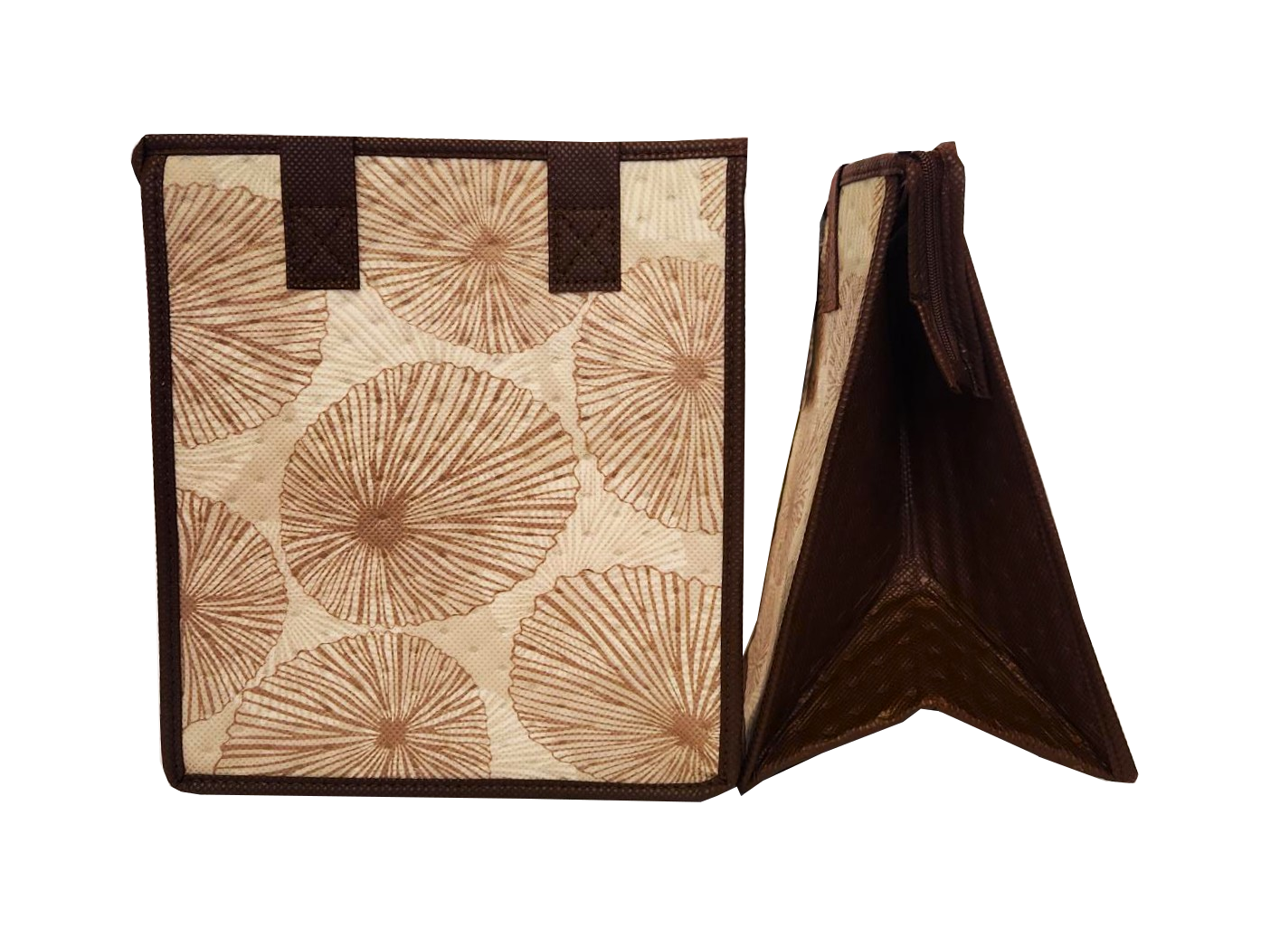 Tropical Paper Garden - Insulated Small Bag - OPIHI BROWN PET