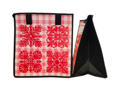 Tropical Paper Garden - Insulated Medium Bag - CORALWORK PINK MED
