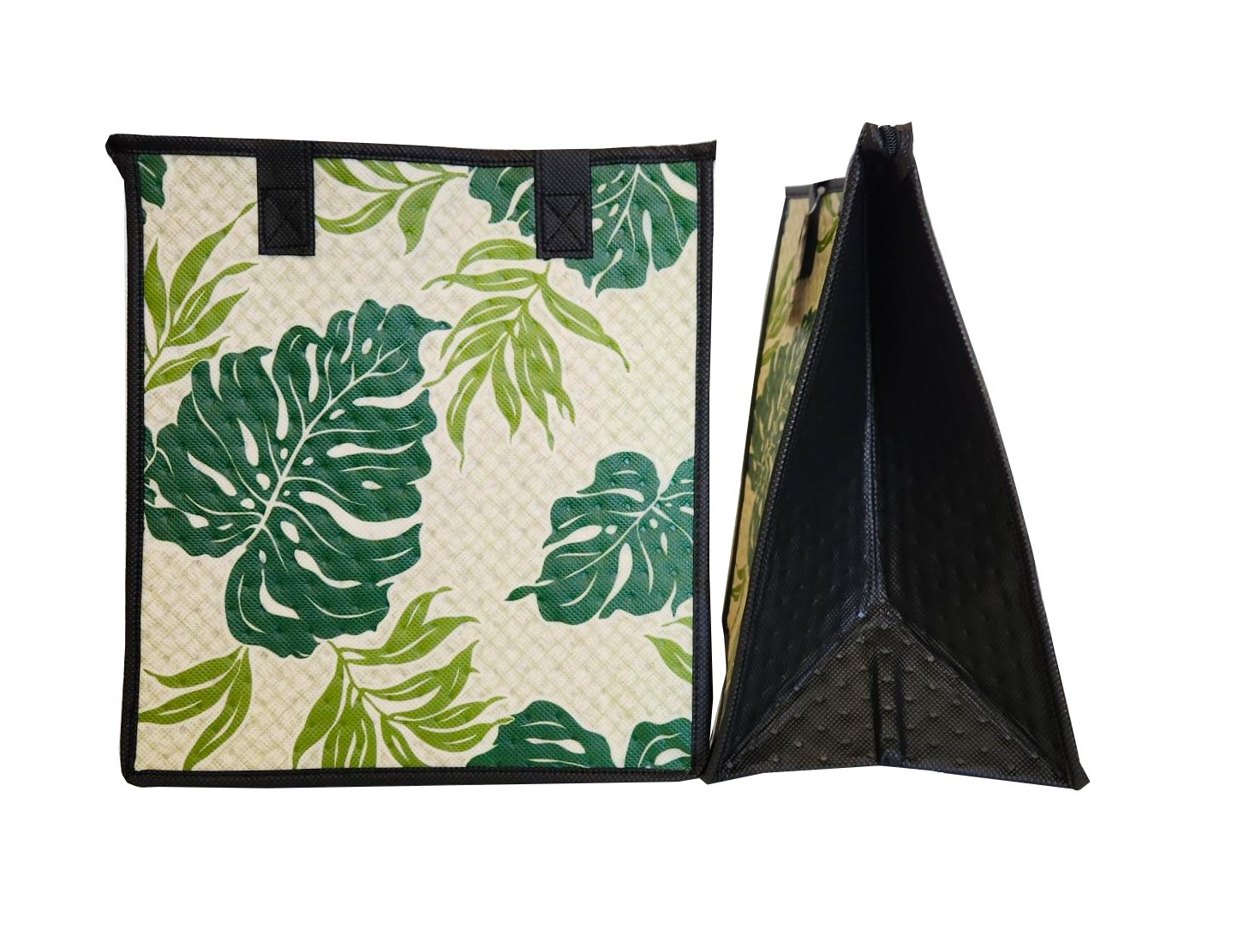 Tropical Paper Garden - Insulated Medium Bag - RENEW GREEN MED