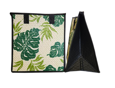 Tropical Paper Garden - Insulated Medium Bag - RENEW GREEN MED