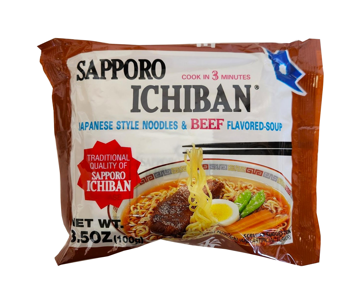 Sapporo Ichiban Ramen - Beef 3.5 oz
