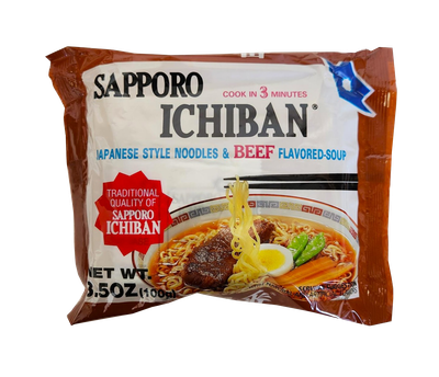 Sapporo Ichiban Ramen - Beef 3.5 oz
