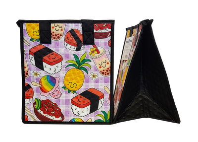 Tropical Paper Garden - Insulated Small Bag - ICONIC PALAKA LAV PET