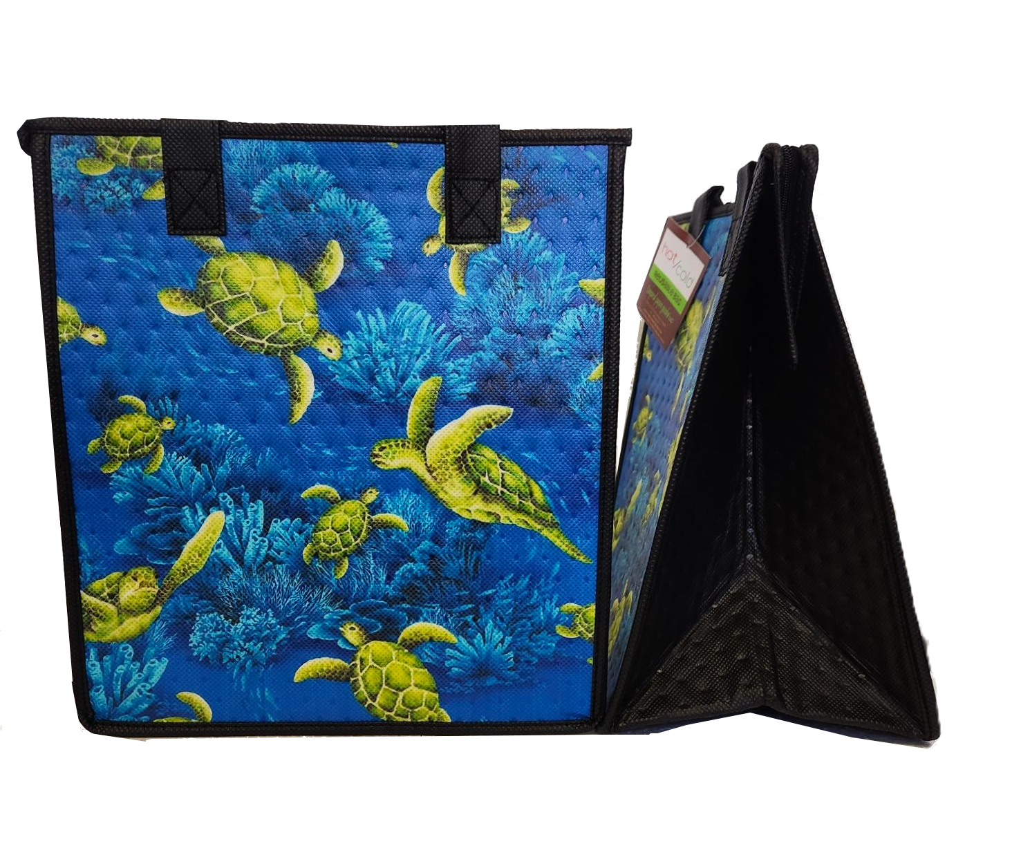 Tropical Paper Garden - Insulated Medium Bag - OPEN SEA BLUE MED