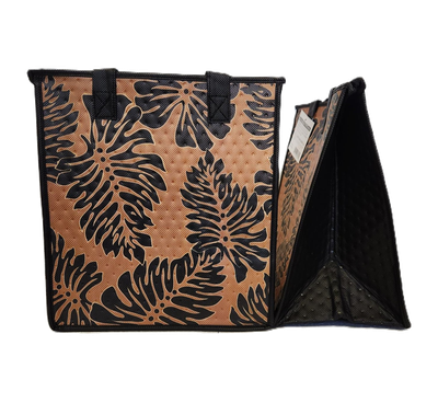 Tropical Paper Garden - Insulated Medium Bag - MODERNE BROWN MED