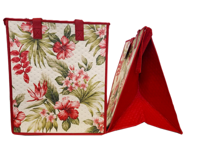 Tropical Paper Garden - Insulated Large Bag - CROSSWIND CREAM LRG