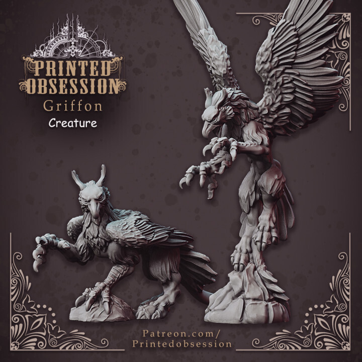 Griffon - Landed and Flying