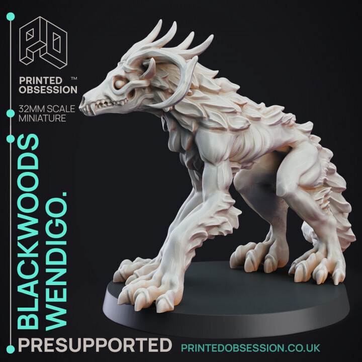 Wolflike Undead Monster Cryptid