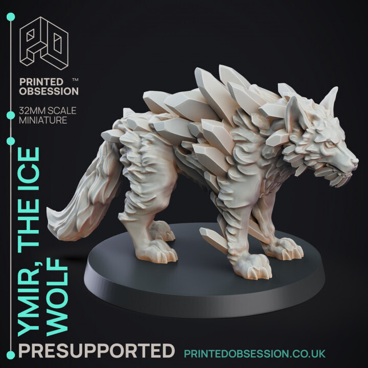 Ymir: Ice Wolf - Monstrous Creature DND