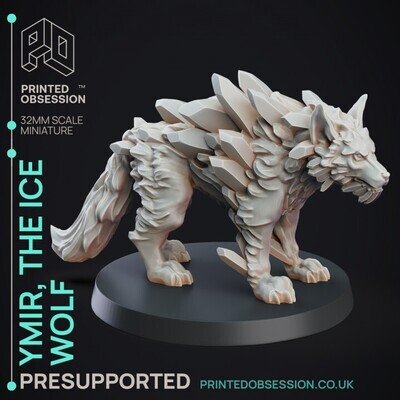 Ymir: Ice Wolf - Monstrous Creature DND