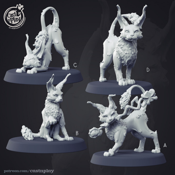 Kneazle: Fairy Cat - Small Familiar