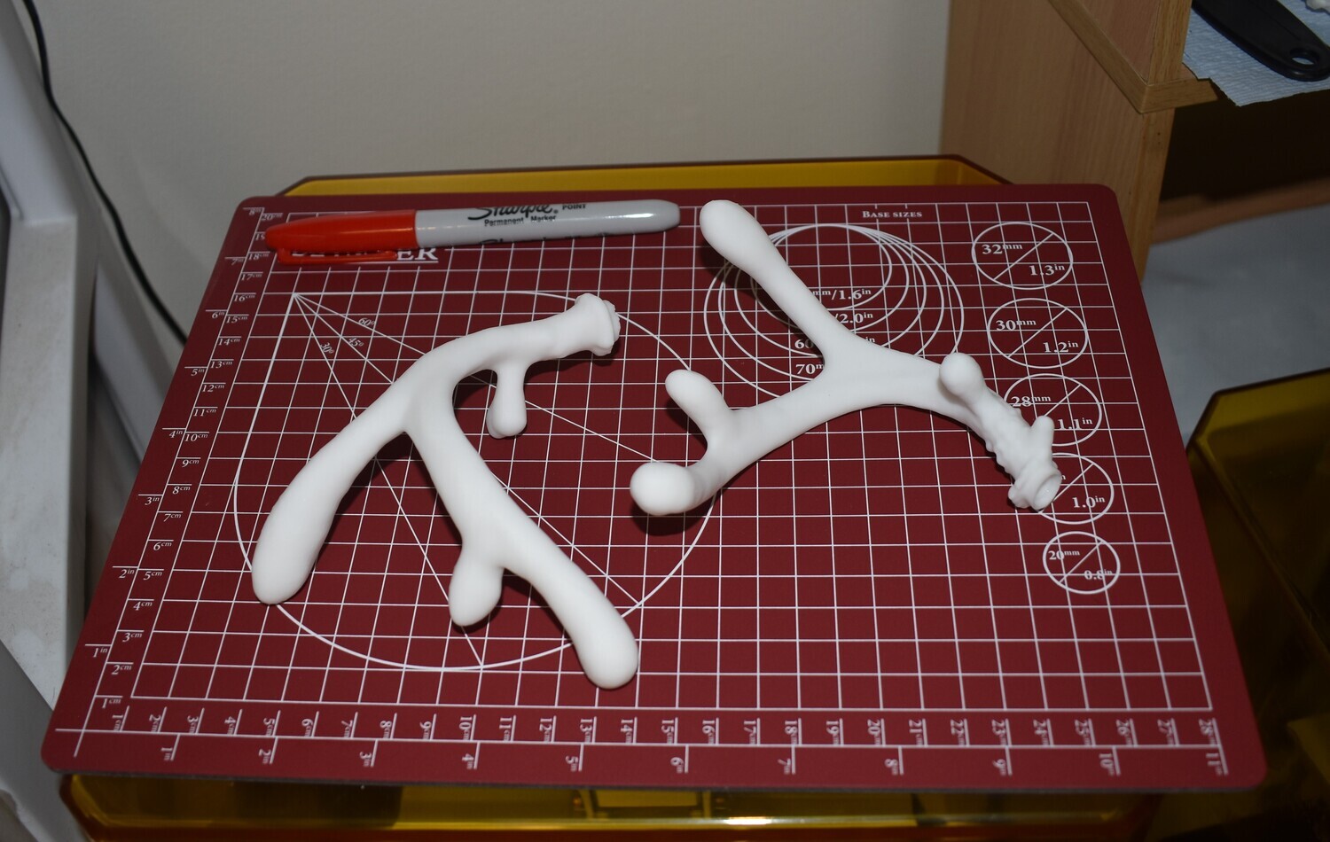 Mini WT Deer Antler Set (Typical in Velvet)