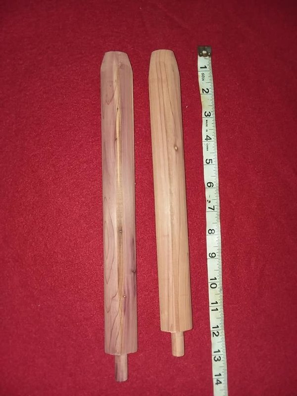 Cedar Pipestem Blank 12&quot;-13&quot;