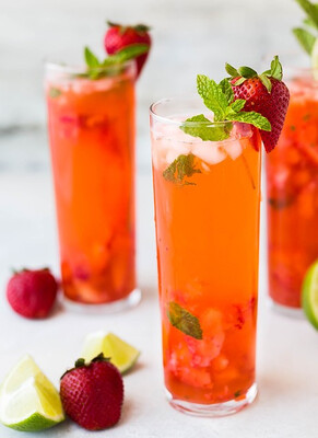 Herbal Strawberry Lemonade Tea