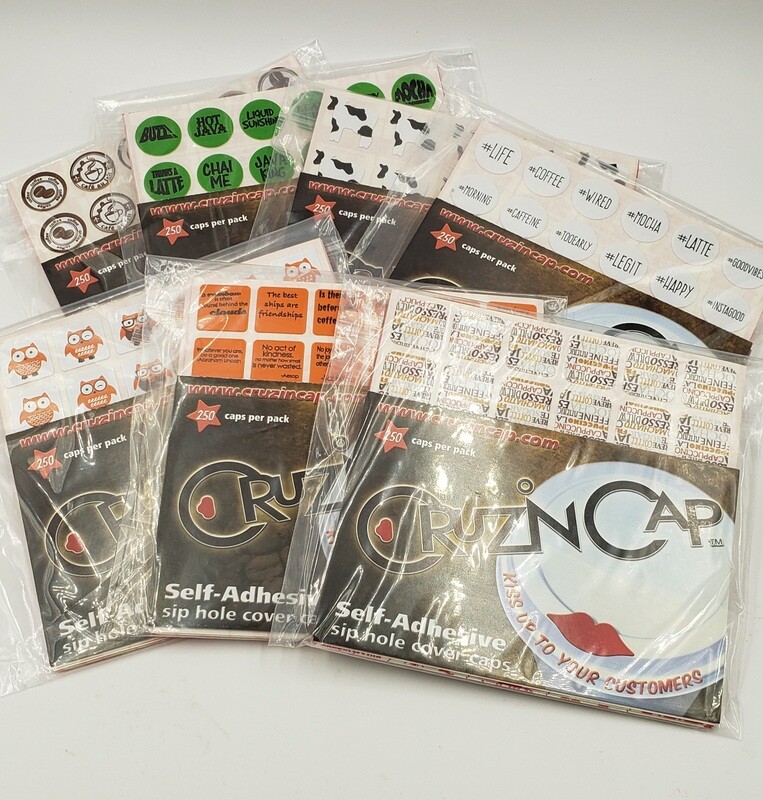 Cruzin Caps Top Sellers Assortment (7 Pack) "FREE SHIPPING"