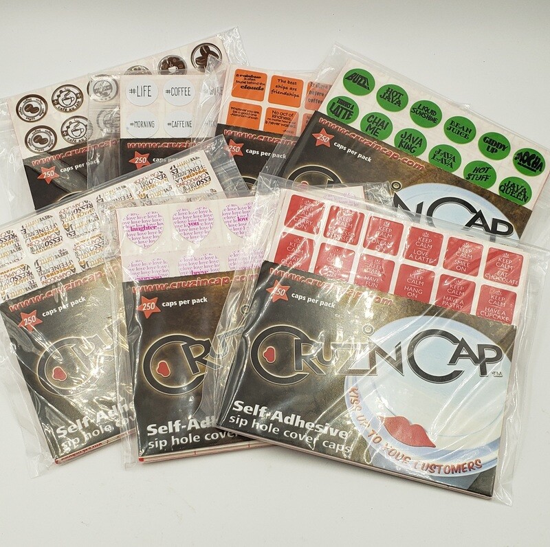 Cruzin Caps Coffee Assortment (7 Pack) "FREE SHIPPING"