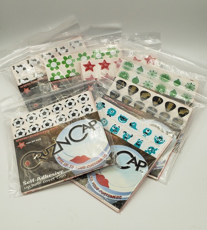 Cruzin Caps Eclectic Assortment (7 Pack) "FREE SHIPPING"