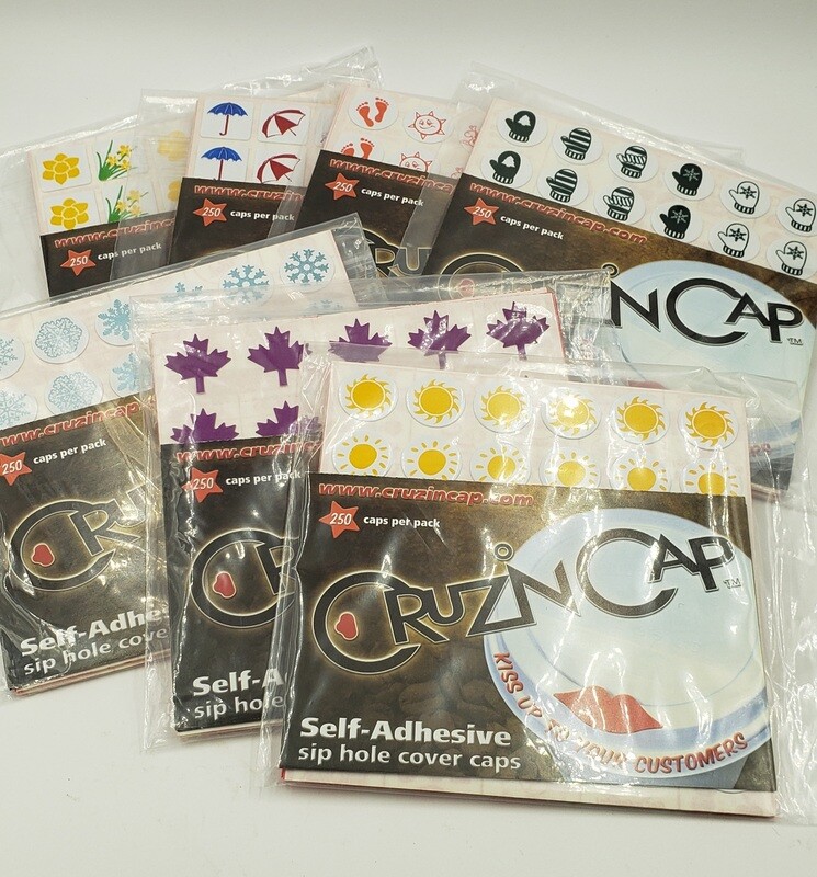 Cruzin Caps Seasons Assortment (7 Pack) "FREE SHIPPING"