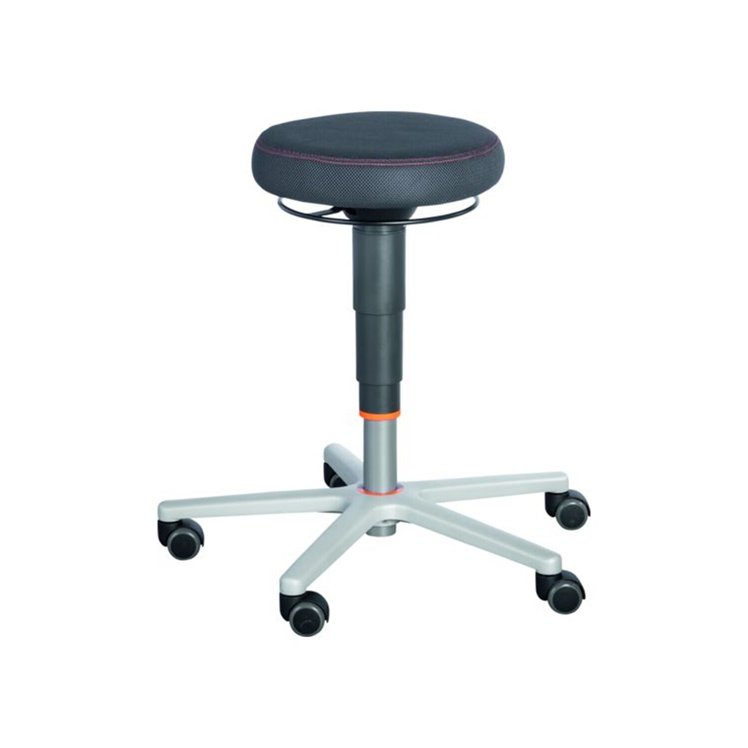 Arbeitshocker, ergonomisch mit Rollen