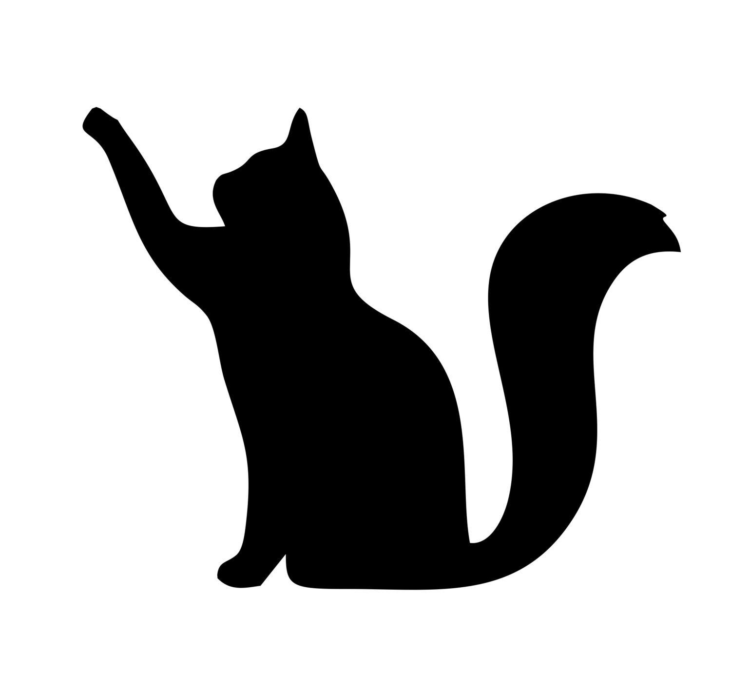Billabone Cat Sticker - Option 2