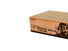 FD331 76508 - Mixed Gold 2 Blue 96 Shot Barrage