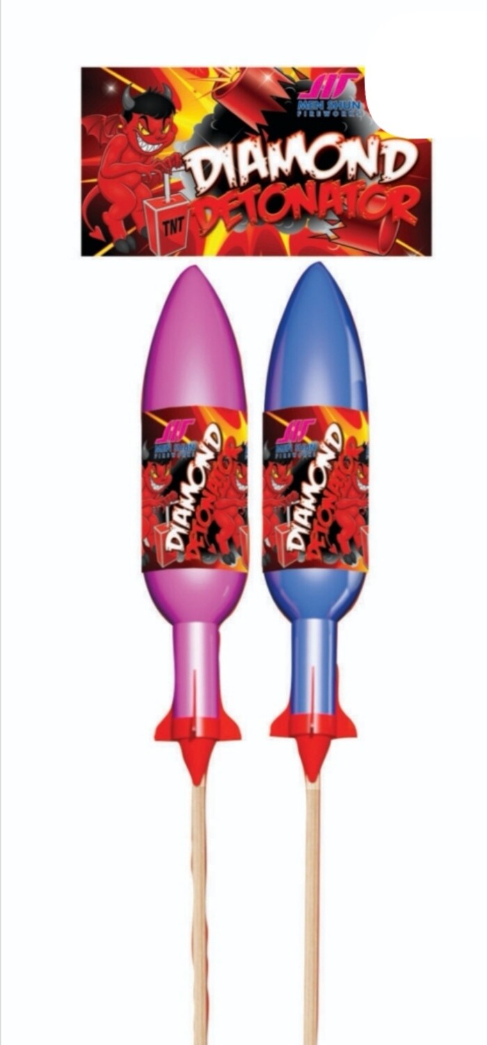 FD223RX 3117 Diamond Detonator - 2 Very Large Rockets