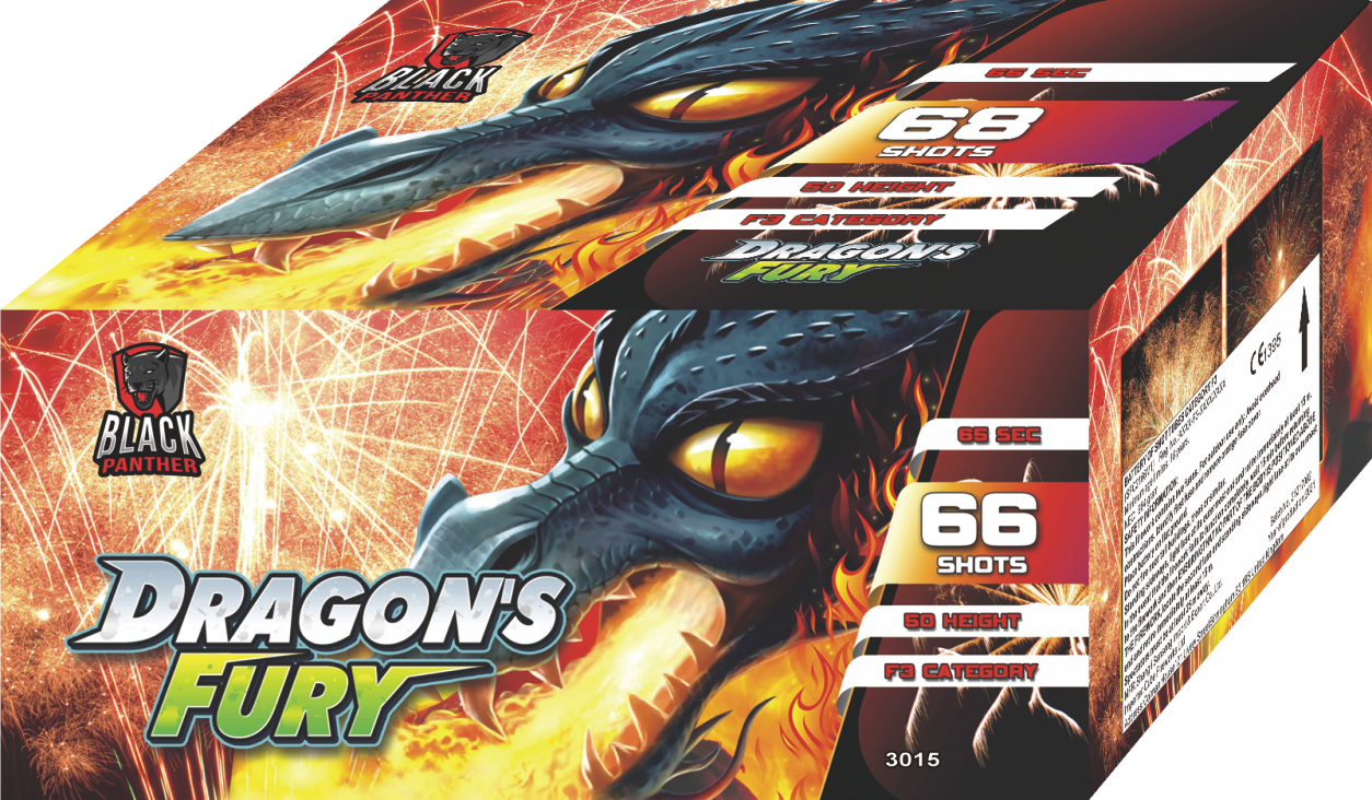 FD258X 3015- Dragon Fury 66 Shot Barrage