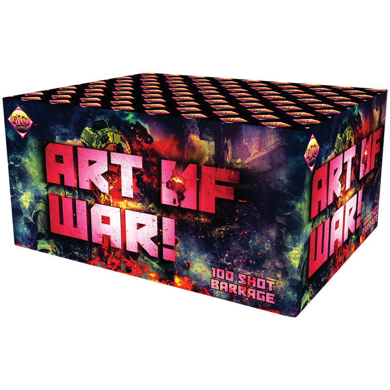FD250 2468- Art Of War 100 Shot Barrage