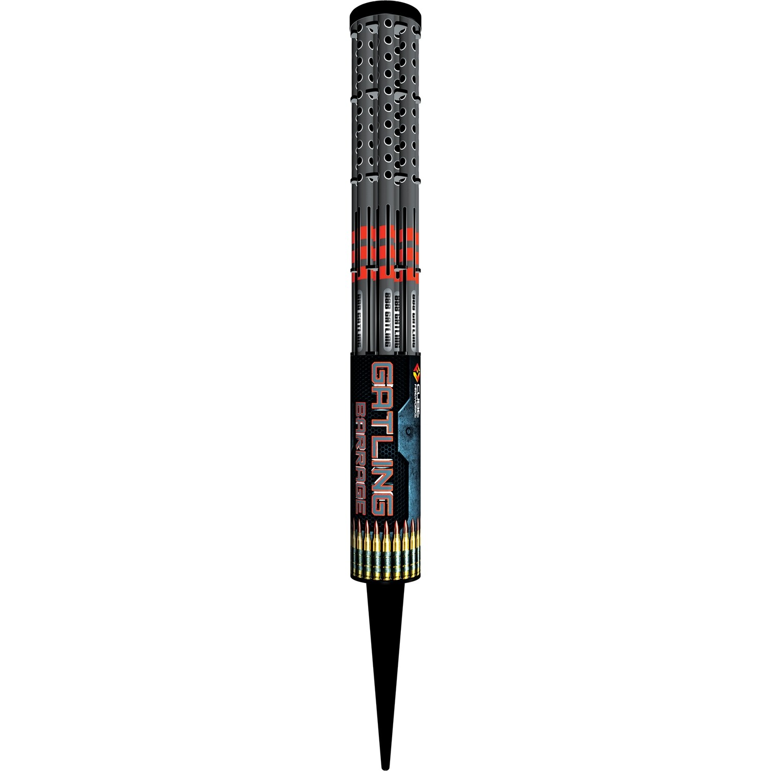 FD301 888 Gatling Barrage 300 Shot Roman Candle - ONLY 1 CANDLE SUPPLIED NOT 3