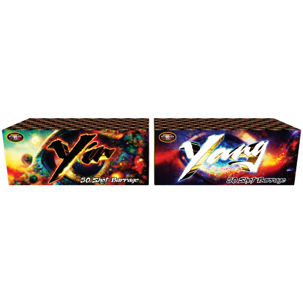 FD94A-Yin &amp; Yang 50 shot Barrages 2 P/C