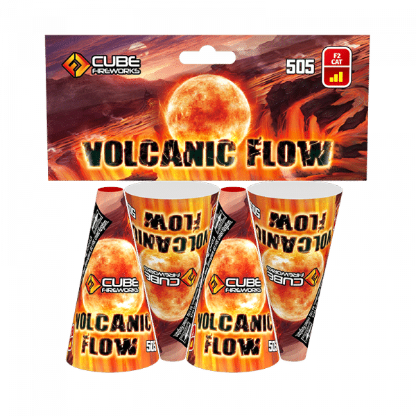 FD16A-Volcanic Flow Volcano 4 Piece Twin Pack (8 pieces total)