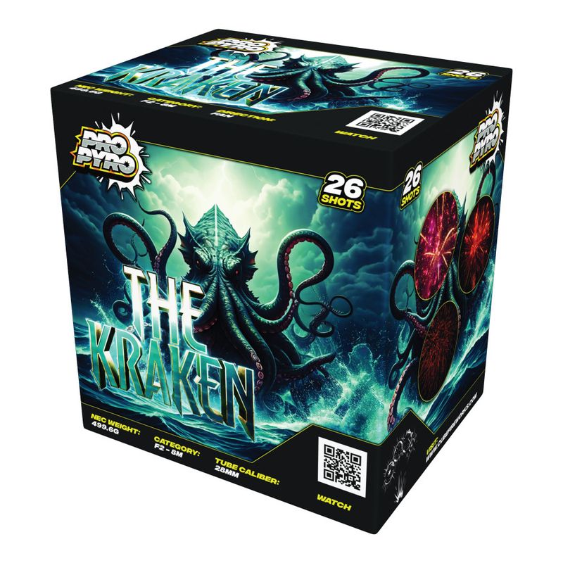 FD244AX 4000 - The Kraken Barrage 26 Shot FD244AX 4000 - The Kraken Barrage 26 Shot