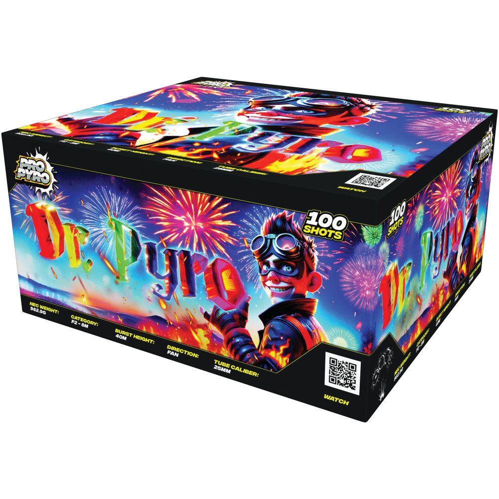 FD168AX-4002 Dr Pyro 100 Shot Barrage