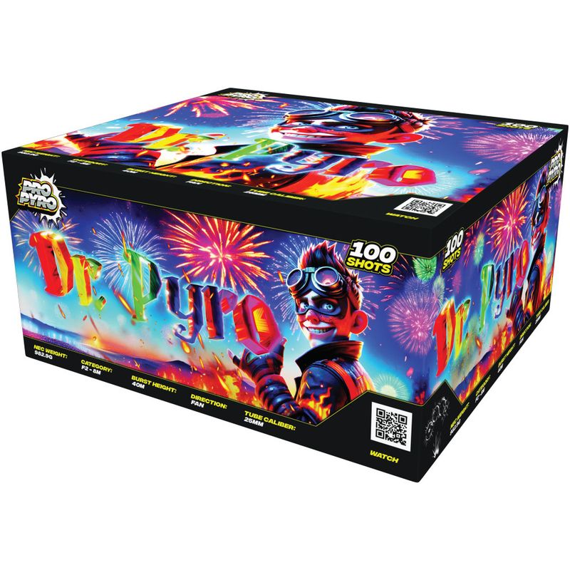 FD168AX 4002 - Dr Pyro 100 Shot Barrage