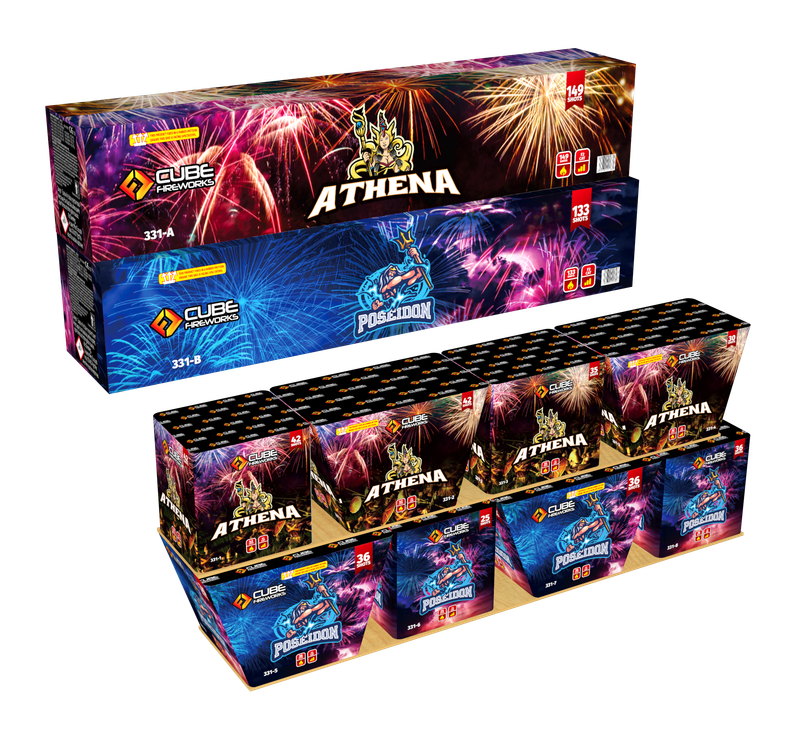 FD266 331- Athena &amp; Poseidon 282 Shot Barrage