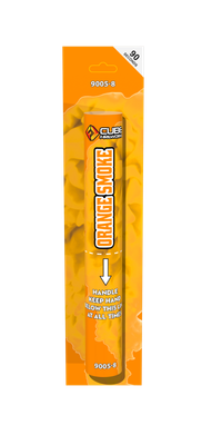 FD238 9005-8- Orange Smoke Flare Hand Held 90 Secs