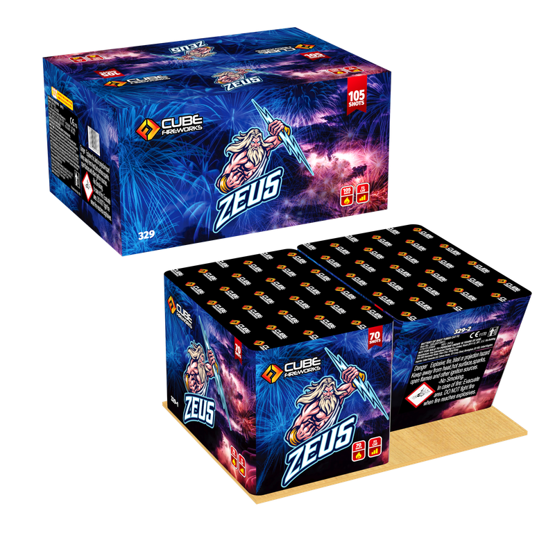 FD257X 329- Zeus Compound  pce 50 Shot Barrage