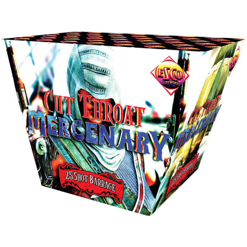 FD94G 2461-Cut Throat Mercenary 25 Shot Barrage